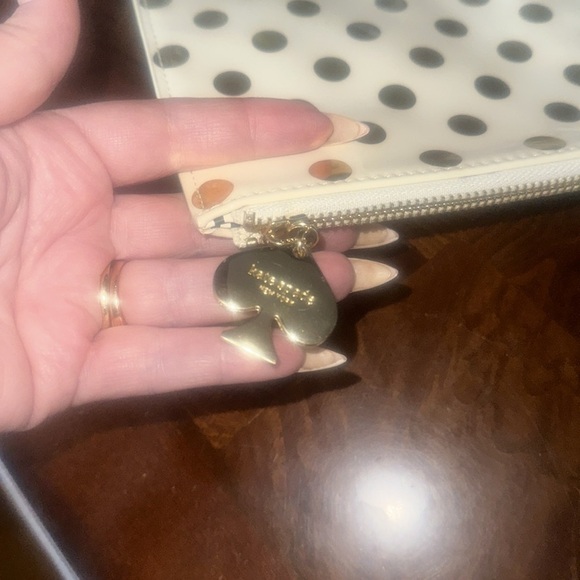 Kate Spade Gold Dots Pencil Pouch Set - Picture 6 of 8